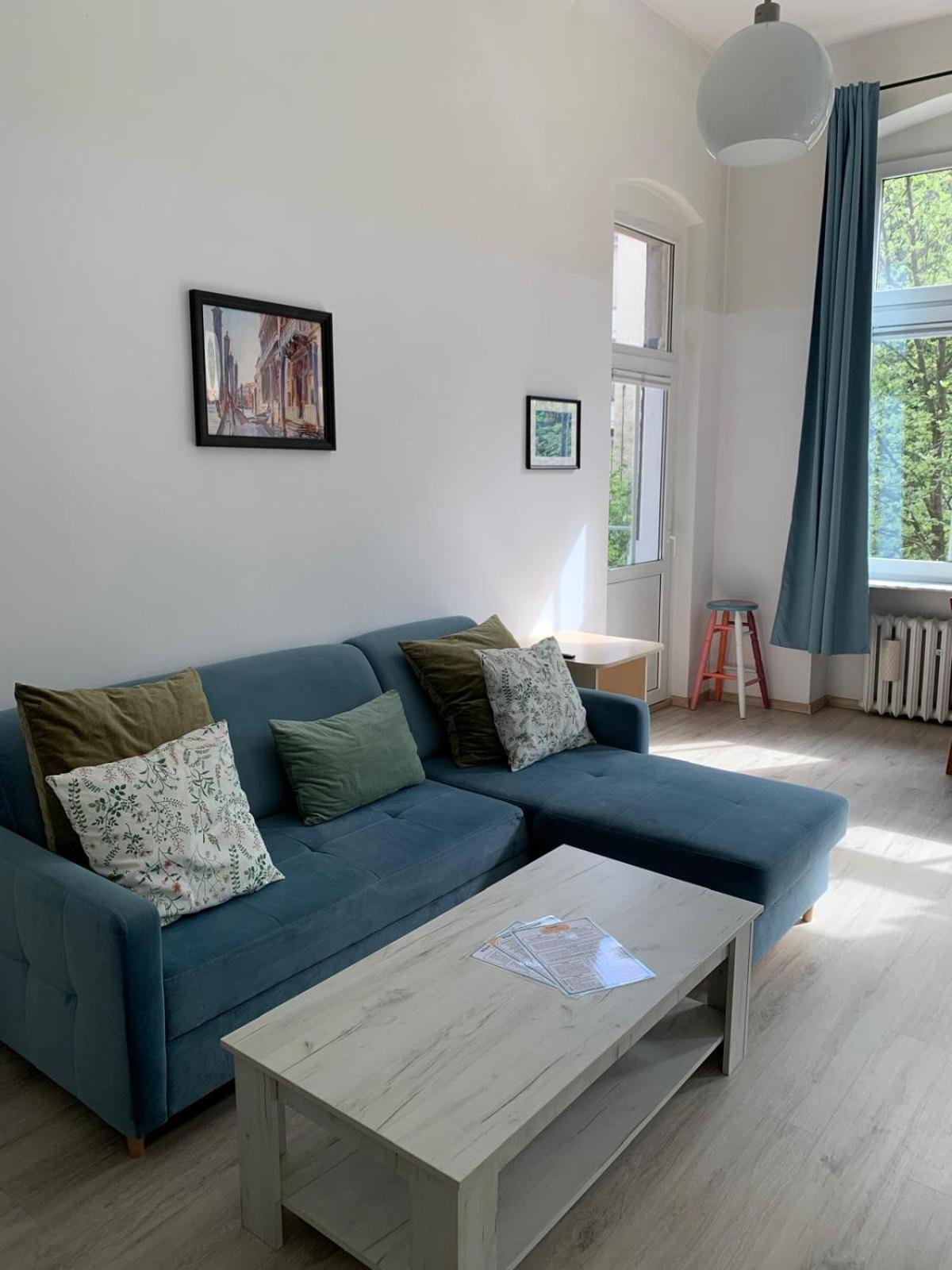 Bright And Spacious Apartment Szczecin Exteriör bild