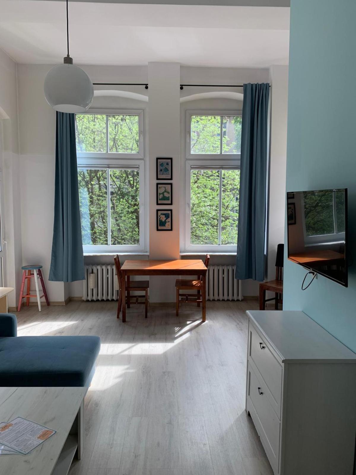 Bright And Spacious Apartment Szczecin Exteriör bild