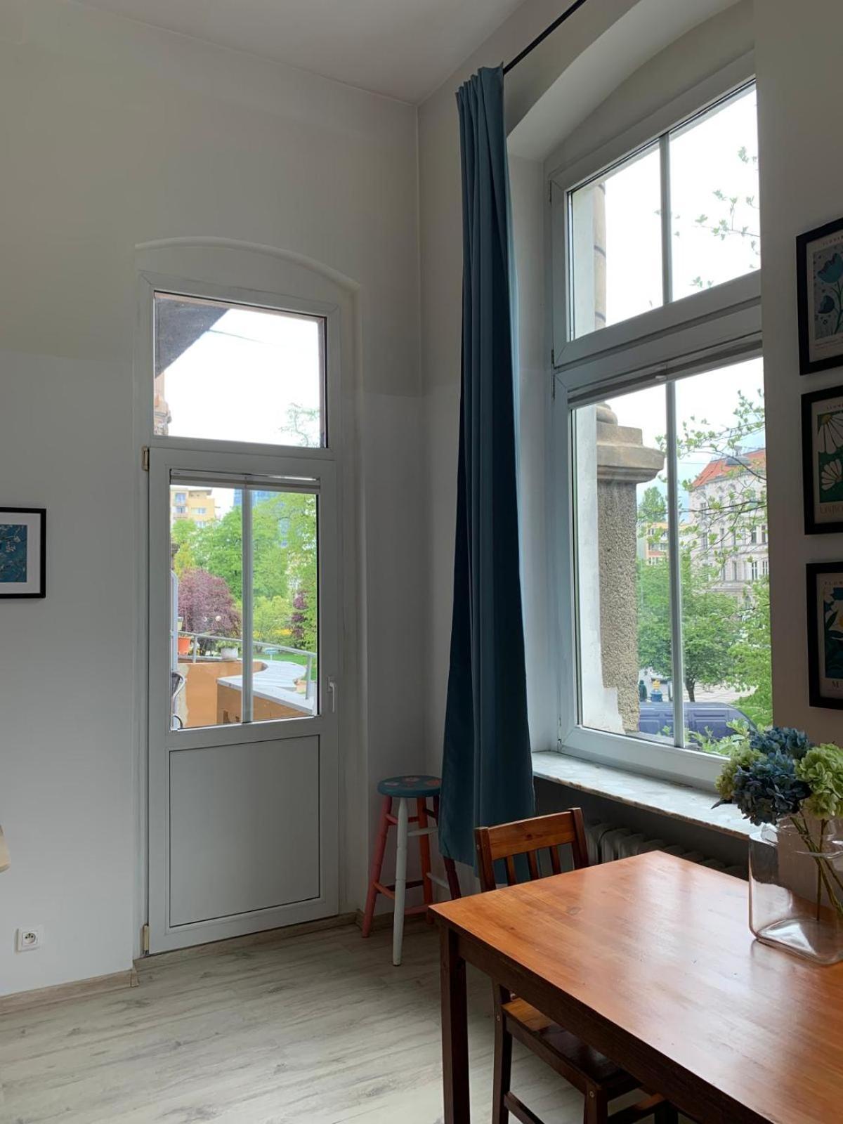 Bright And Spacious Apartment Szczecin Exteriör bild